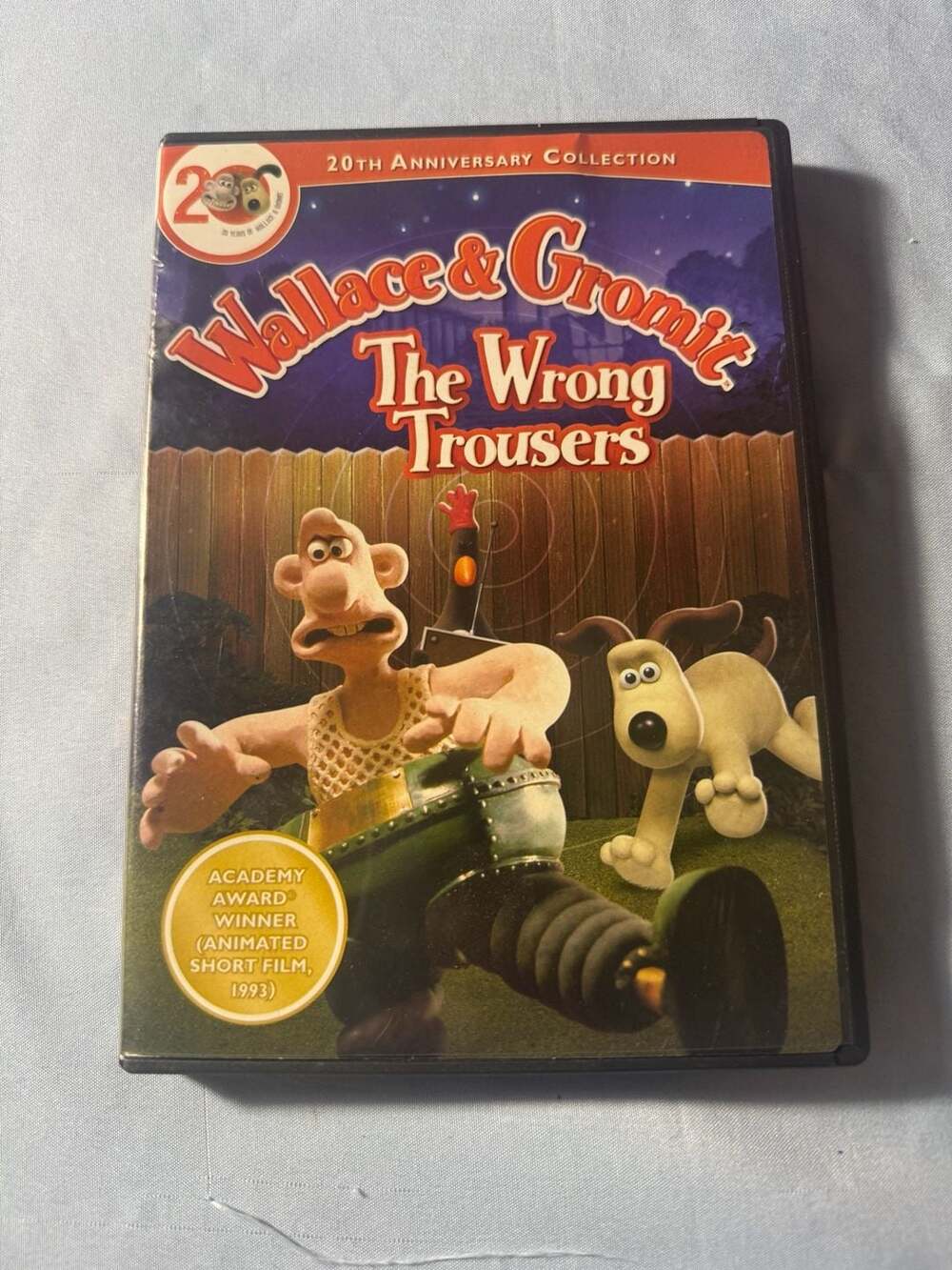 Wallace And Gromit The Wrong Trousers DVD 20th Anniversary